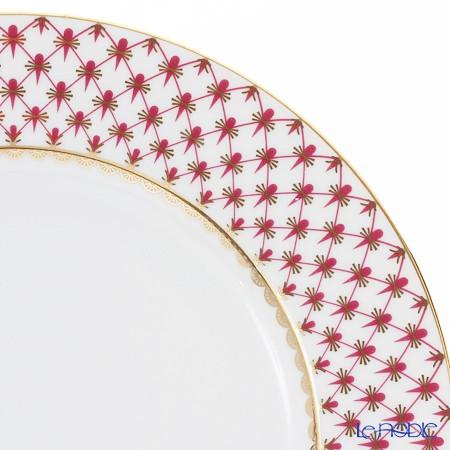 ロシア食器 インペリアル・ポーセリン ブルース(ピンクネット) プレート 27cm 皿｜le-noble｜03