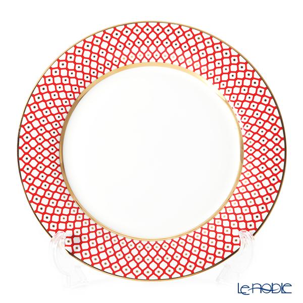 インペリアルポーセリン　スカーレット プレート 27cm ホワイト 皿 ロシア食器 インペリアル・ポーセリン スカーレット プレート 27cm