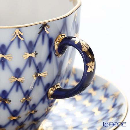 ロシア食器 インペリアル・ポーセリン コバルトネット コーヒー ロシア食器 インペリアル・ポーセリン コバルトネット コーヒー