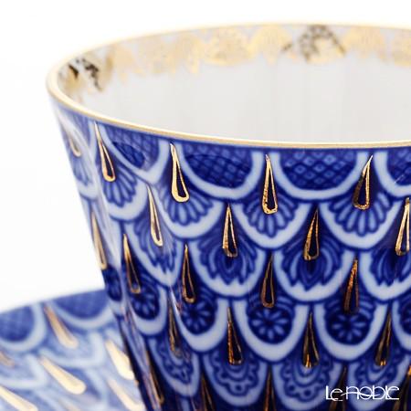ロシア食器 インペリアル・ポーセリン 忘れな草 ティーカップ