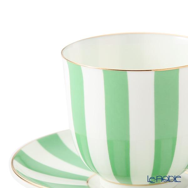 ロシア　インペリアルポーセリン　カップ＆ソーサー ロシア食器 インペリアル・ポーセリン インペリアルストライプ カップ