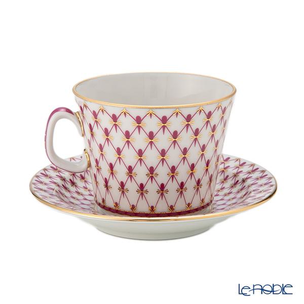 ロシア食器 インペリアル・ポーセリン ブルース(ピンクネット) ティー