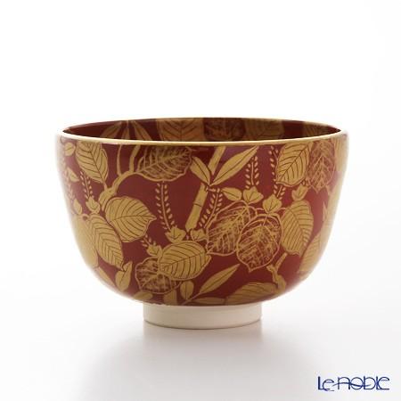 京焼・清水焼 抹茶碗 K0068 金襴手(きんらんで) 桐 敬老の日