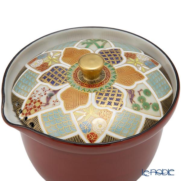 京焼・清水焼 ティーポット(宝瓶) 彩花小紋松竹梅 230ml T02111 敬老の