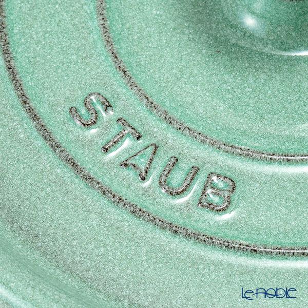 STAUB ピコ・ココット ラウンド 22cm セージグリーン 2.6L | www