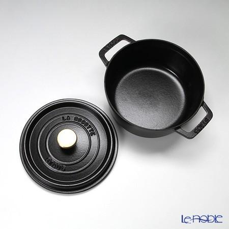 ストウブ(staub) ピコ・ココット ラウンド 18cm／1.7L ブラック アウトドア キャンプ｜le-noble｜02