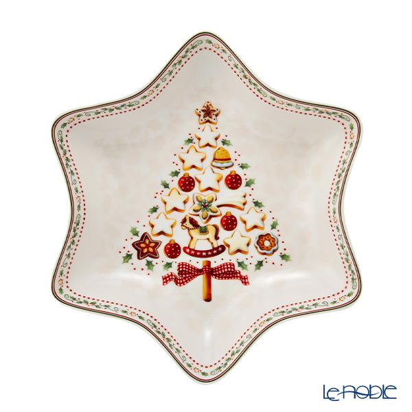並行輸入品 ビレロイ＆ボッホ(Villeroy＆Boch) ウィンターベーカリーデライト トレイ 24.5cm スター 3776 皿
