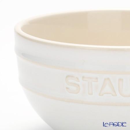 ストウブ(staub) ボウル(セラミック製) 14cm ビンテージ アイボリー アウトドア キャンプ｜le-noble｜03