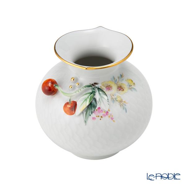 波の戯れ 並行輸入品 マイセン 719391／50144 花瓶 チェリー 9cm