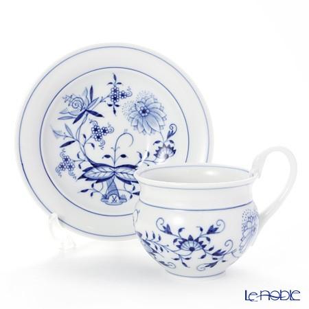 並行輸入品 マイセン ブルーオニオン 800101／14582 コーヒーカップ＆ソーサー 200ml カップアンドソーサーの画像