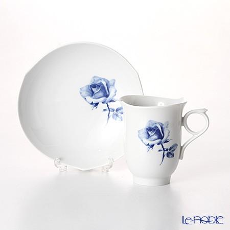 マイセン 青いバラ Aquatinta-Rose 750501／28582 コーヒーカップ 