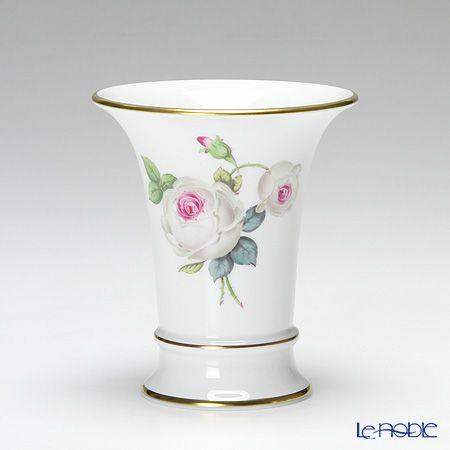 マイセン 並行輸入品 ホワイトローズ 029510／50033 花瓶 10.5cm