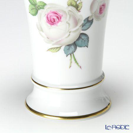 マイセン 並行輸入品 ホワイトローズ 029510／50033 花瓶 10.5cm