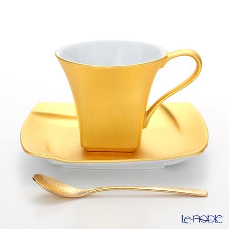 新品未使用】箔一 紅茶カップ&プレート2セットと珈琲カップ&ソーサ 新品未使用】箔一 紅茶カップ&プレート2セットと珈琲カップ&ソーサ