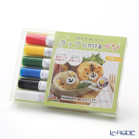 ラップにかけるペン 水性顔料インク 6色セット 赤 黄 緑 青 黒 白 アウトドア キャンプ ブランド洋食器 ル ノーブル 通販 Yahoo ショッピング