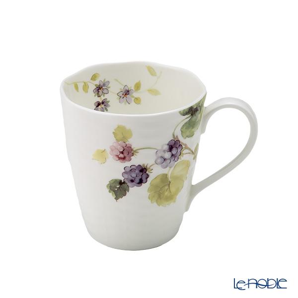 ルーシーガーデン ナルミ マグカップ 370ml ペア ストロベリー