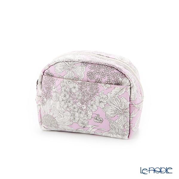 リバティプリント(LIBERTY PRINT)を使用したミニポーチ スウィムダンクレア ピンク 11×4×10cm 日本製