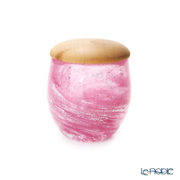 津軽びいどろ 大川薫工房 茶器 ピンク OK16-3053 : ブランド洋食器 ル