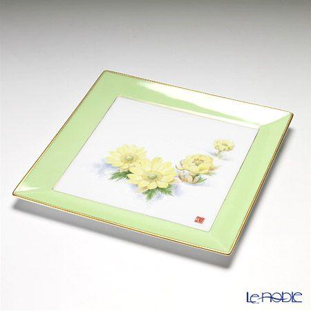 大倉陶園 福寿草 額皿 260S／E131 : ブランド洋食器 ル・ノーブル