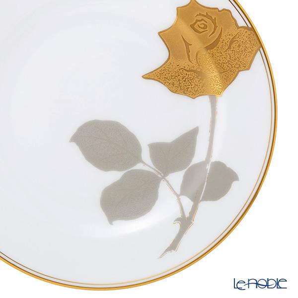 大倉陶園 金蝕バラ ケーキ皿 20cm 2016／3H 皿 : ブランド洋食器 ル