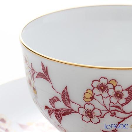 大倉陶園 祝い桜 ティー・コーヒー碗皿(カップ＆ソーサー) 1C／A682-4｜le-noble｜04