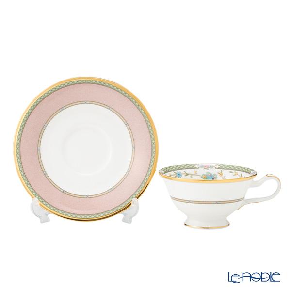 Noritake ヨシノ ブルー ピンク 大皿 ペア