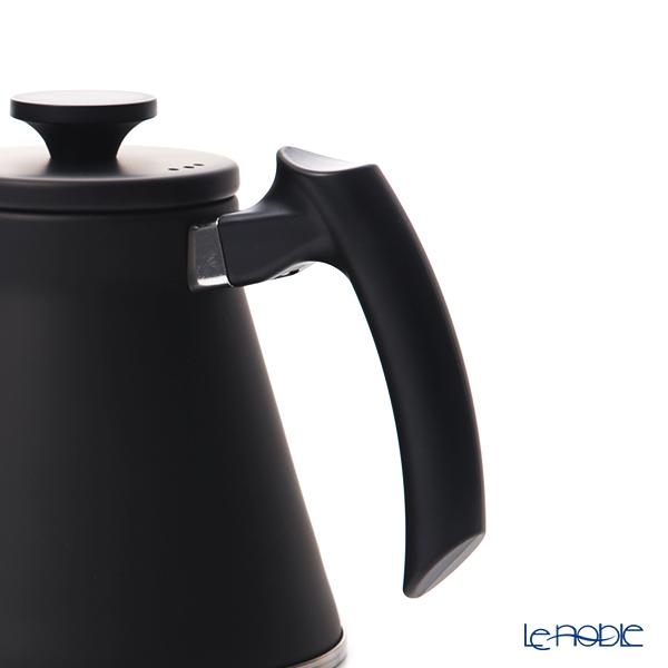 ハリオ V60 ドリップケトル・フィット マットブラック VKF-120-MB 実容量800ml【IH・直火用】の画像