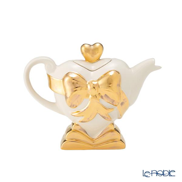 ティーポッタリー Teapottery ハート Yours Forever!(ホワイト) S