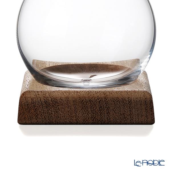 酒器 天頂(てんちょう) by Philippe Jamesse フィリップ・ジャムス ガラス製 木製台座付 200ml_2