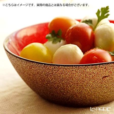Vetro Felice ヴェトロ フェリーチェ グリッター プレート 21cm レッド