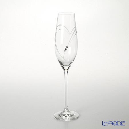 ストラス with SWAROVSKI ELEMENTS ハート イン シャンパン 210ml ペア