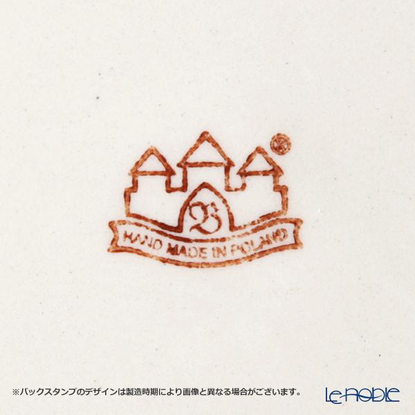 ポーリッシュポタリー(ポーランド陶器) ボレスワヴィエツ ティーカップ＆ソーサー 220ml／16cm 775／836／DU-60 アフタヌーンティー