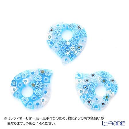 エルコーレモレッティ ペンダント ハート ライトブルー系 9750 216 