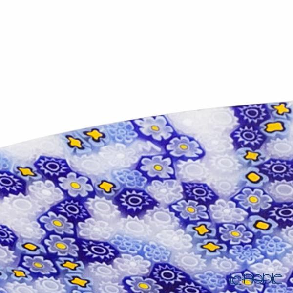 エルコーレモレッティ ミレフィオーリ プレート 24cm ホワイト