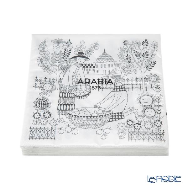 ARABIA（アラビア） 並行輸入品 エミリア ペーパーナプキン 33×33cm 20