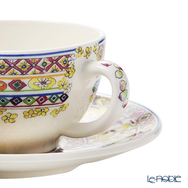 並行輸入品 ジアン(Gien)バガテル ティーカップ＆ソーサー 200ml 17812PTH01 カップアンドソーサーの画像