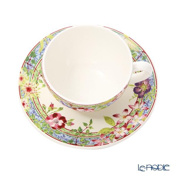 GIEN 並行輸入品 ジアン(Gien)ミルフルール ティーカップ＆ソーサー