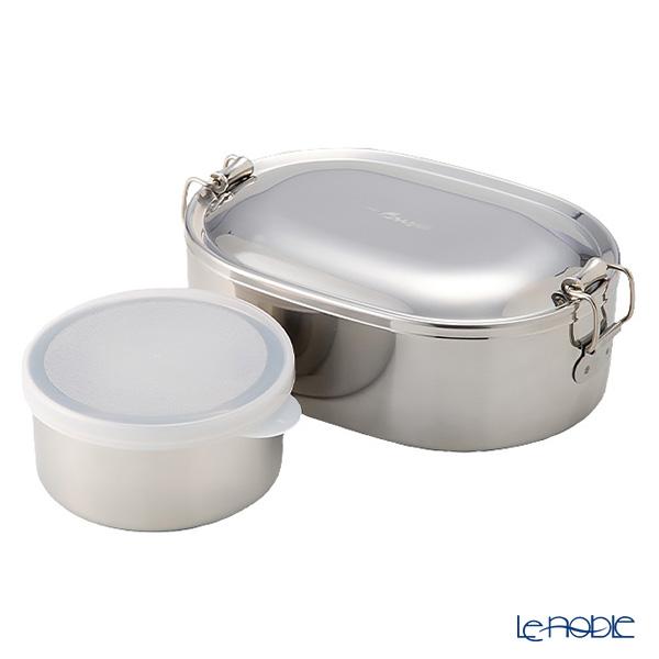 シーガル オーバルランチボックス 弁当箱 ステンレス 17cm(800ml