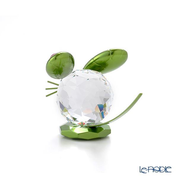 新品♥スワロフスキー ねずみ Mouse Dulcis グリーン L SWAROVSKI（スワロフスキー） 並行輸入品 Mouse Dulcis マウス