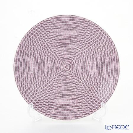 ARABIA - 新品 24㌢ アラビア アベック  パープル 2枚セット アラビア（ARABIA） 24h Avec アベック パープル プレート 20cm