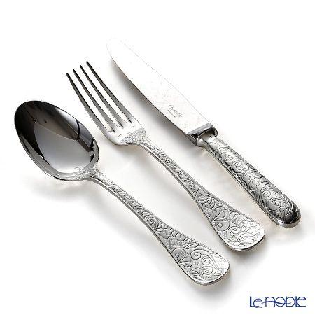 クリストフル ジャルダンエデン 0054 スタンダード 3点セット スプーン フォーク ナイフ Chst ブランド洋食器 ル ノーブル 通販 Yahoo ショッピング