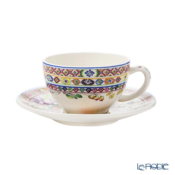 GIEN 並行輸入品 ジアン(Gien)バガテル トリオセット : ブランド洋食器