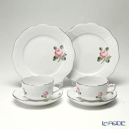 ヘレンド　ウィーンの薔薇　オードブルセット ヘレンド ウィーンの薔薇 トリオセット