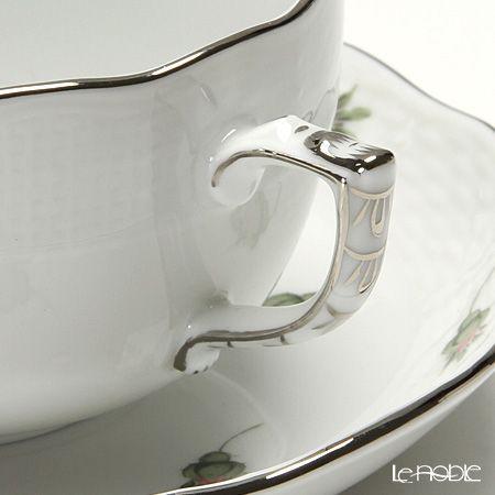 ヘレンド（HEREND） 並行輸入品 ウィーンのバラ プラチナ トリオセット