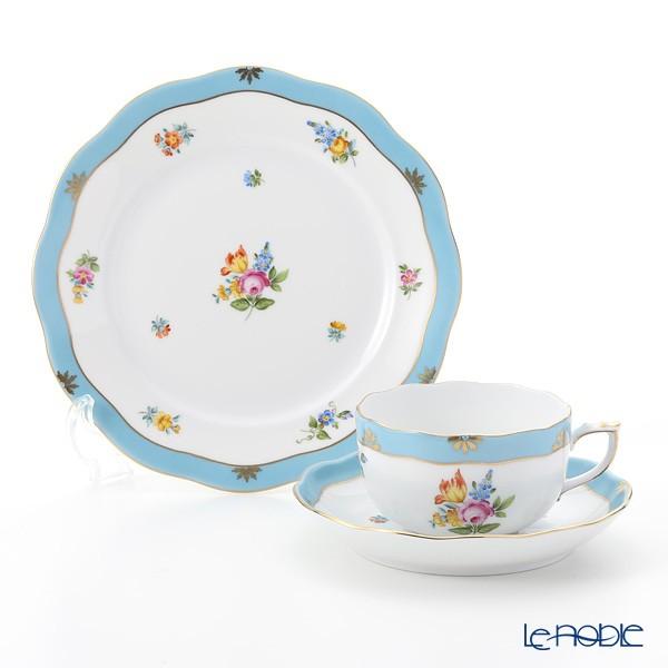 ヘレンド アイリスターコイズ 21cmプレート未使用品 ヘレンド アイリスターコイズ 21cmプレート未使用品 ヘレンド