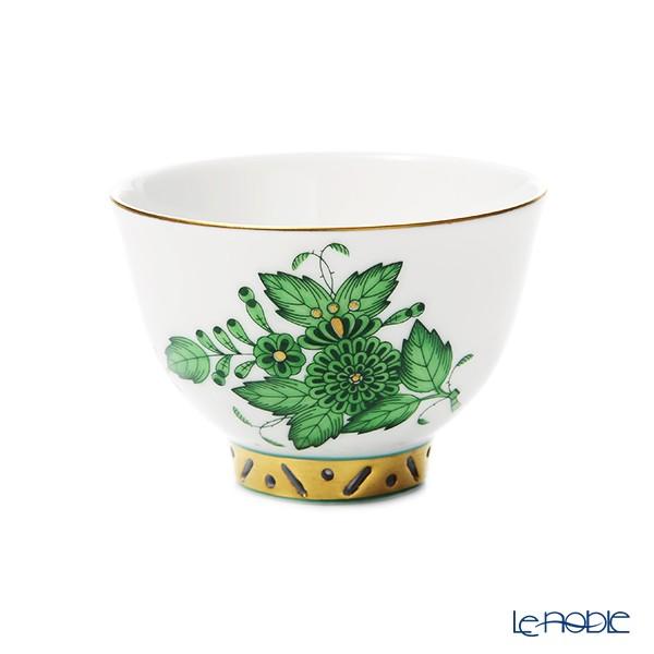 並行輸入品 ヘレンド アポニーグリーン AV ジャパニーズティーカップ(ティーボウル)＆ソーサー(湯呑＆茶托)_1