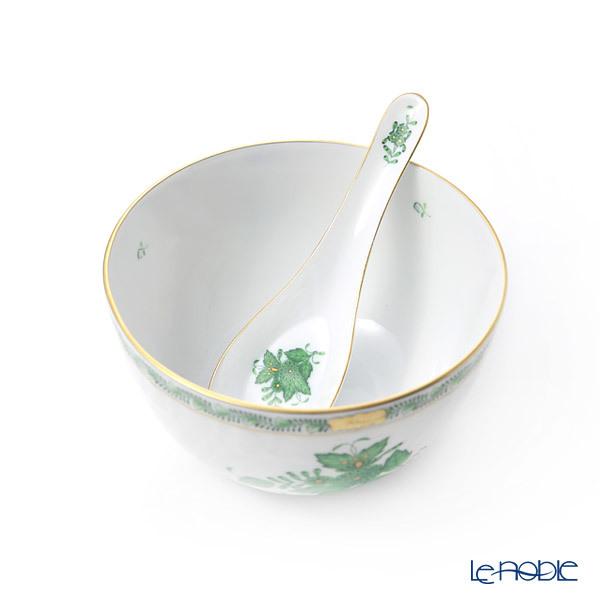 ヘレンド 1個 スラップボウル アポニーグリーン ヘレンド アポニー