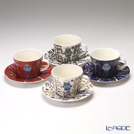 イッタラ iittala タイカ 4colors コーヒーカップ＆ソーサー 200ml 4客  