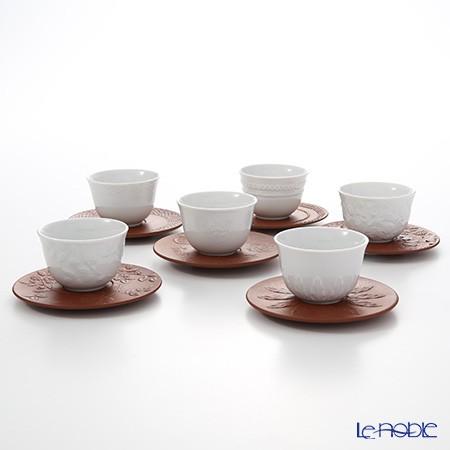 マイセン 並行輸入品 歴代レリーフ 1984年から1989年 白磁カップ