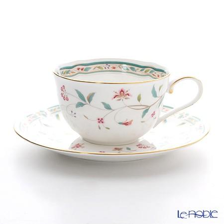 ノリタケ ティー・コーヒー碗皿 T59387A 5客アソートセット 絵 ノリタケ ティー・コーヒー碗皿 T59387A 5客アソートセット 絵